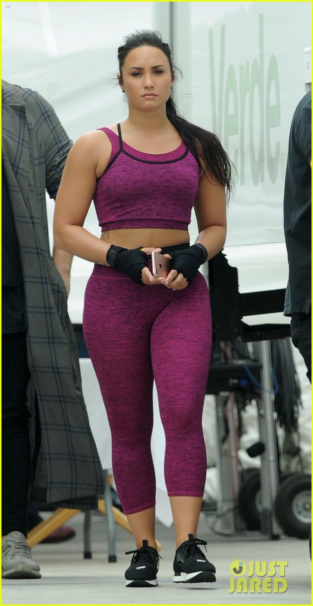 demi lovato shows her strength fabletics campaign 09