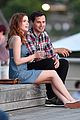 zoey deutch gets to work on new comedy set it up 07
