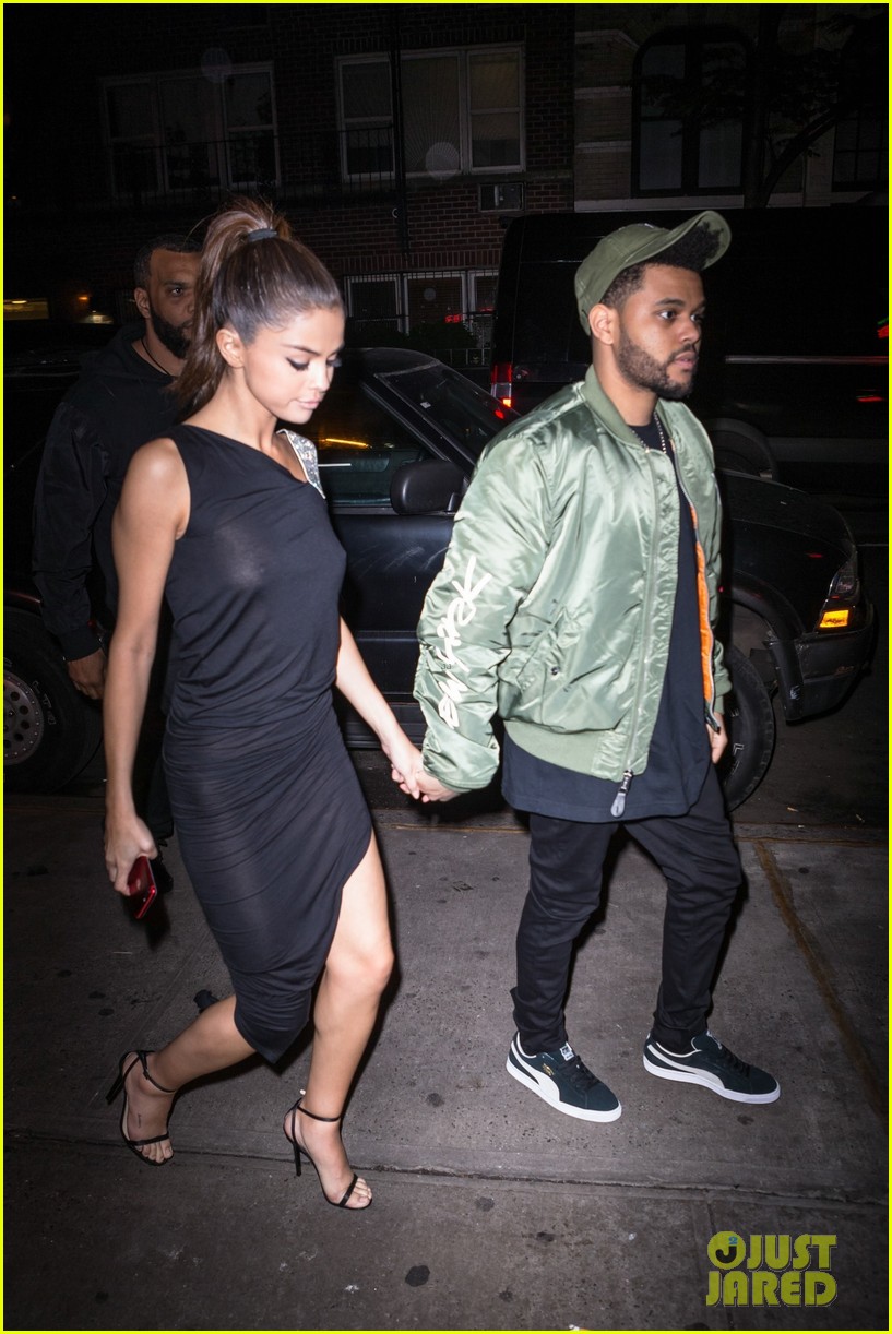 selena gomez wears sheer dress for date with the weeknd 06