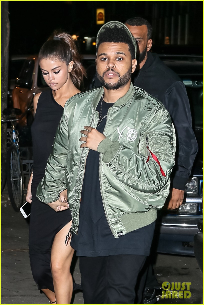 selena gomez wears sheer dress for date with the weeknd 11