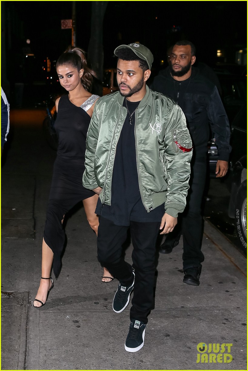 selena gomez wears sheer dress for date with the weeknd 24