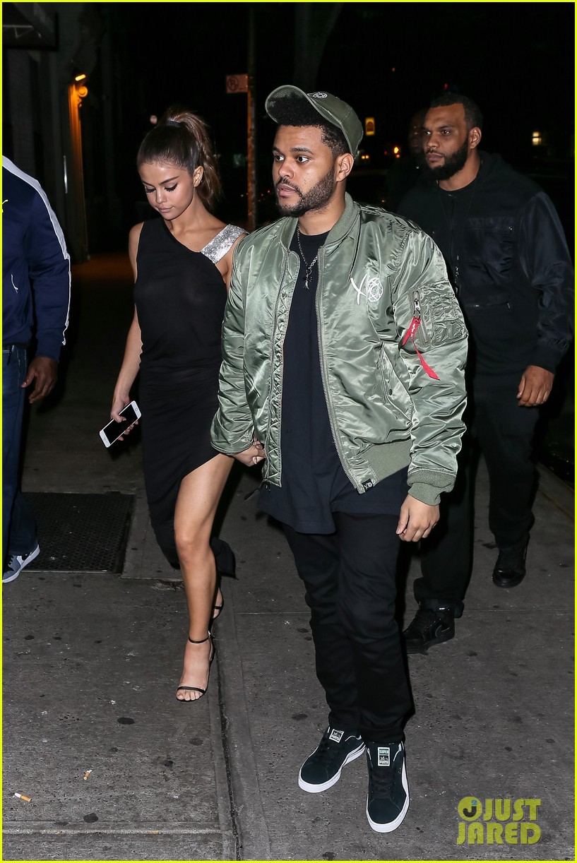 selena gomez wears sheer dress for date with the weeknd 28