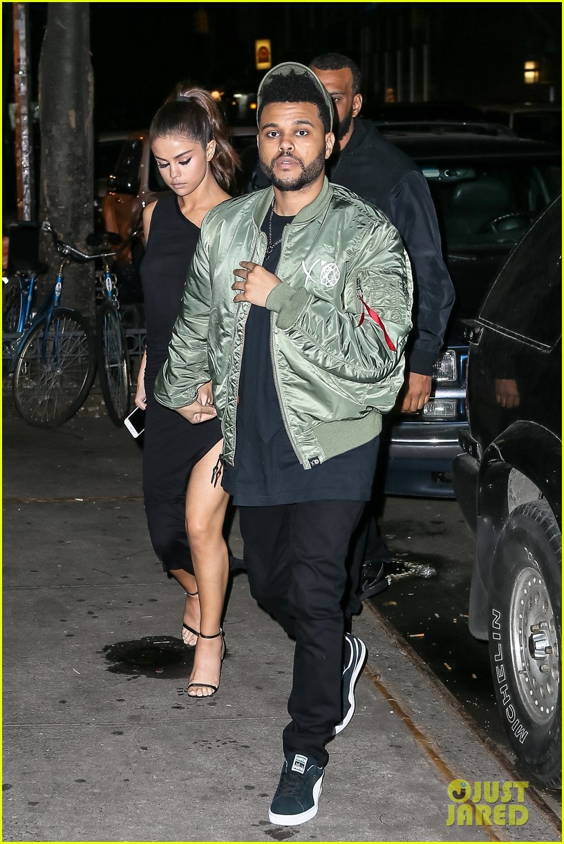 selena gomez wears sheer dress for date with the weeknd 31