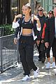 bella hadid shows off her toned abs in nyc04