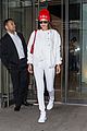 bella hadid goes braless for chic parisian lunch date 06