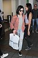 lucy hale pink bomber jacket lax 01