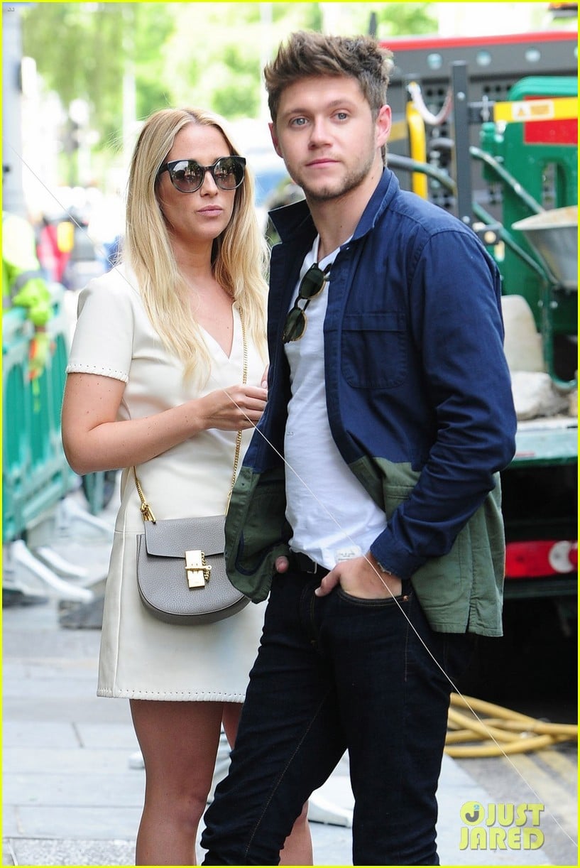 niall horan chats it up with female friend in london 01