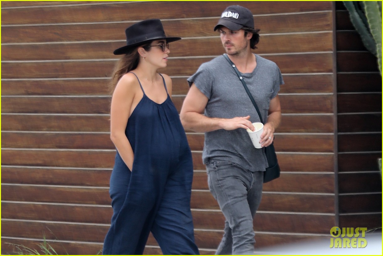 ian somerhalder pregnant nikki reed go for a lunch date 13