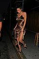 kylie jenner shimmers in sexy gold dress at the nice guy 11