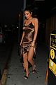 kylie jenner shimmers in sexy gold dress at the nice guy 13