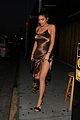 kylie jenner shimmers in sexy gold dress at the nice guy 16