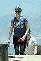 jennifer lawrence goes hiking with pup pippi09