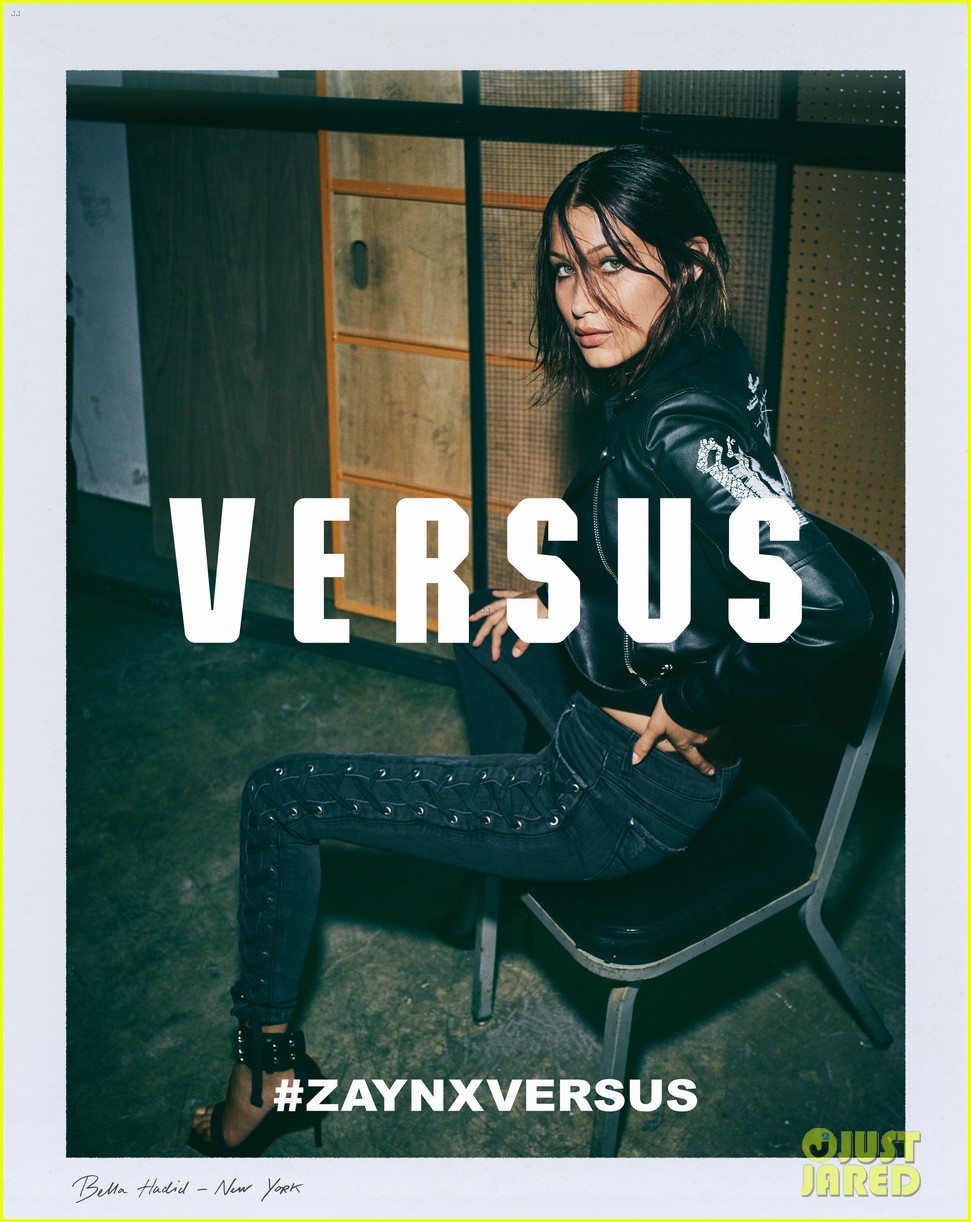 zayn malik officially launches versus versace collection with bella hadid 01