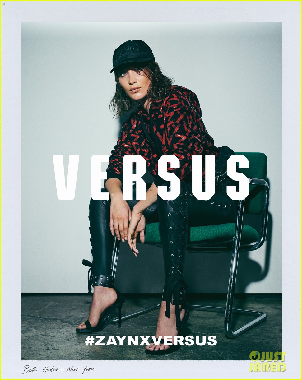 zayn malik officially launches versus versace collection with bella hadid 02