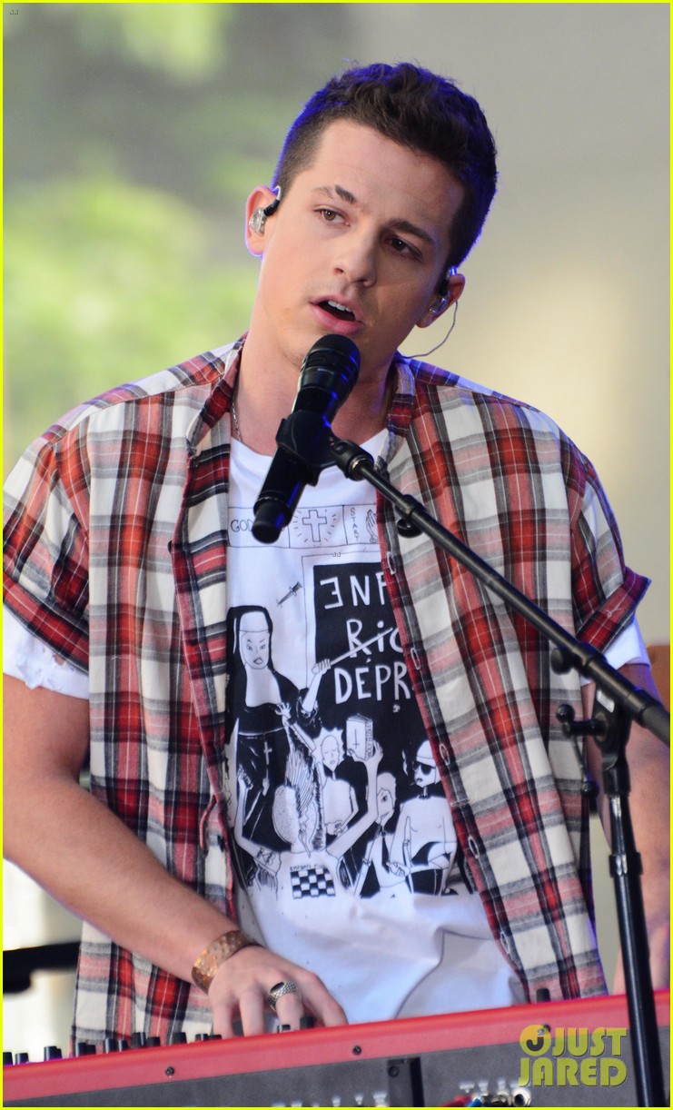 watch charlie puth perform attention on today show summer concert series 10