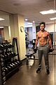 gregg0sulkin flaunts toned abs during shirtless workout01