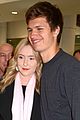 ansel elgort gets greeted by fans at australia airport 07