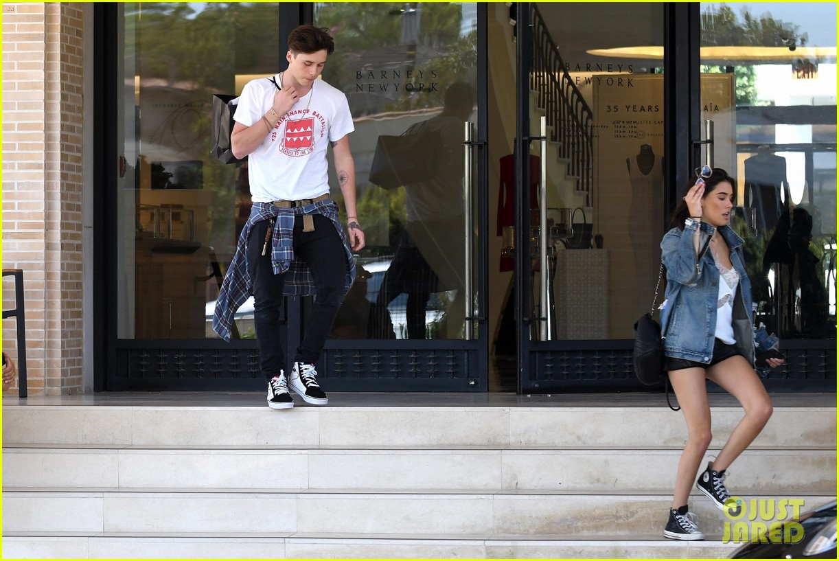 brooklyn beckham shops with madison beer after introducing her to his mom 25