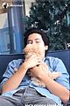 cole sprouse cuddles candice pattons dog sdcc 06