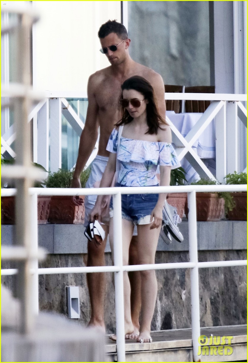 lily collins kisses jason vahn during pda filled trip to italy 46