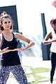 nina dobrev packs in workouts for her staycation in new york 02