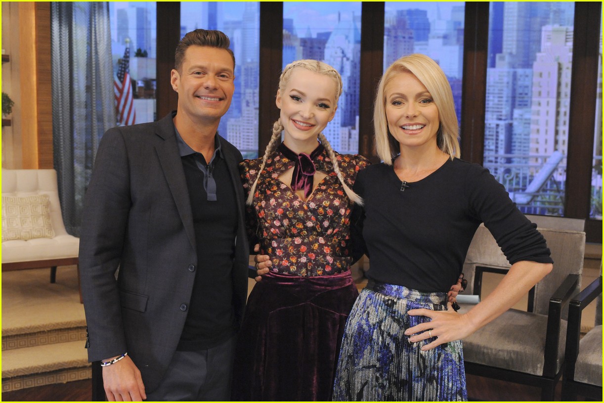 dove cameron live kelly ryan interview 03
