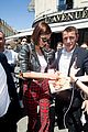bella hadid is pretty in plaid while out in paris 03