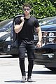nick jonas shows off his buff biceps in a tight t shirt 01
