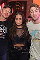 demi lovato gets support nina dobrev and glen powell at house party tour in vegas 10