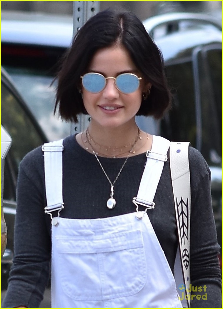 lucy hale jayson blair coffee run before vancouver 01