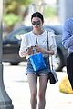 lucy hale jean dress shorts aria outfits tease 06