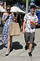 nolan gould hannah glasby hold hands famers market 05