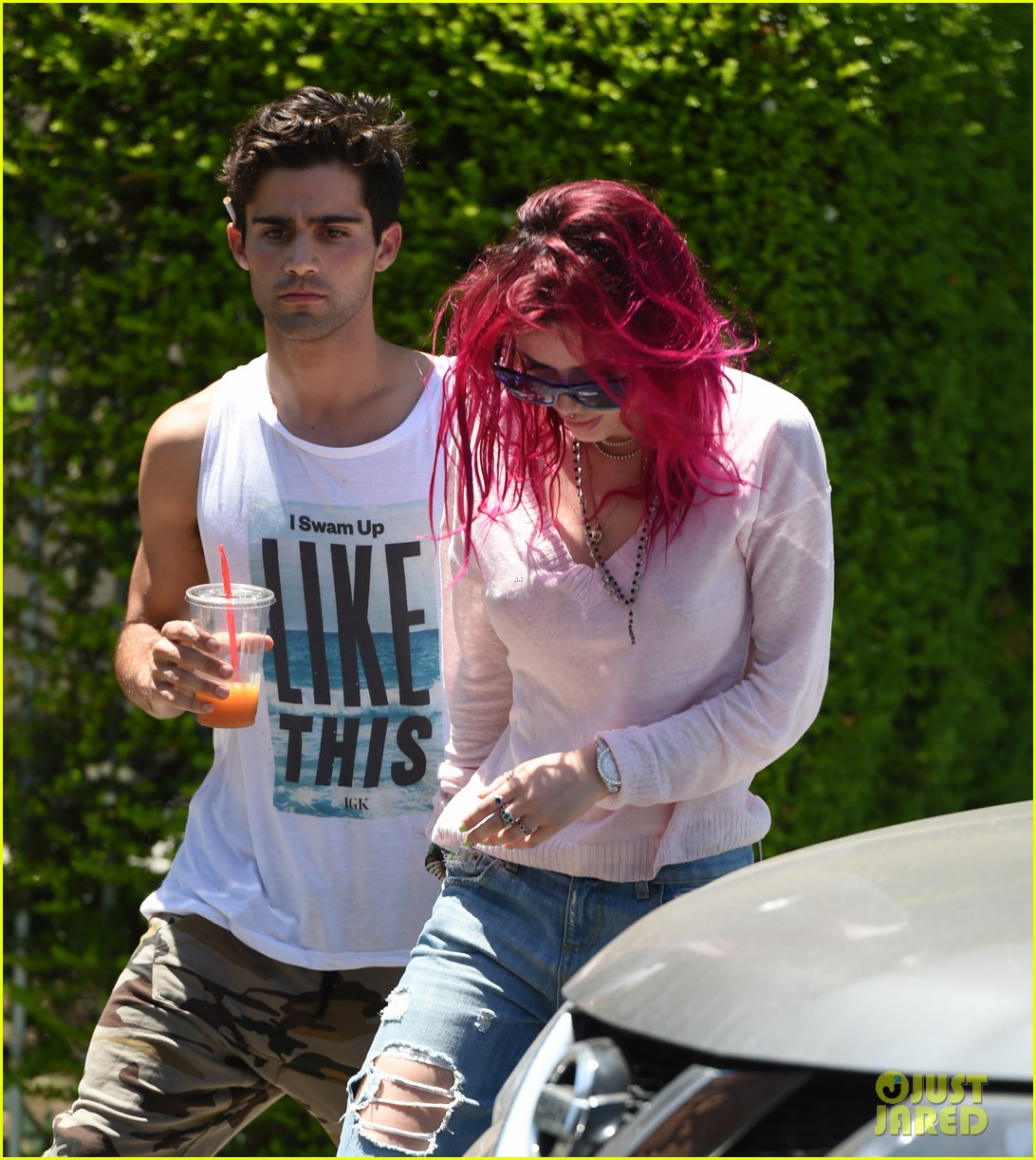 bella thorne grabs lunch with max ehrich 02