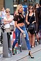 hailey baldwin auditions for victorias secret fashion show in semi sheer crop top 04