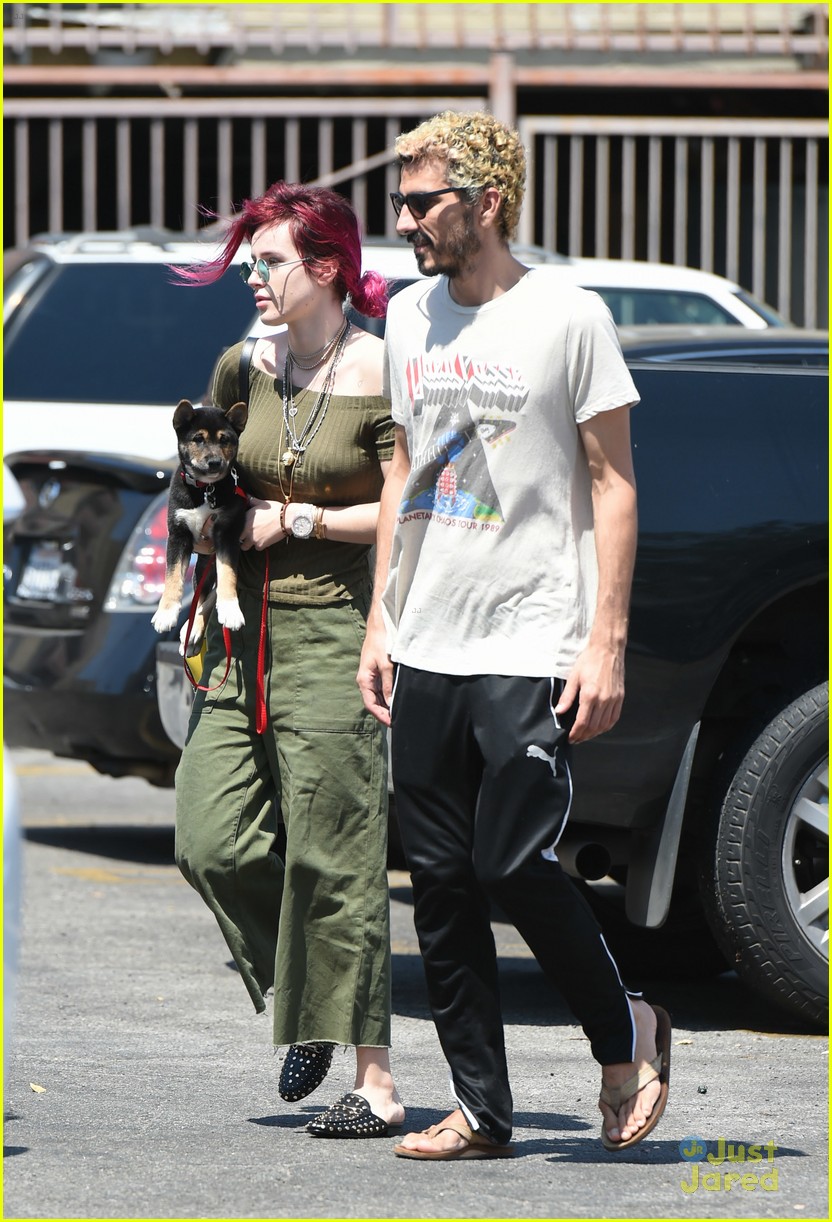 bella thorne new dog out lunch sunday 07