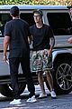 justin bieber attends zoe church conference on rose bowl performance date 01