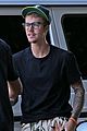 justin bieber attends zoe church conference on rose bowl performance date 04