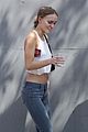 lily rose depp shows off her toned tummy in crop tank top 05