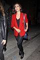nina dobrev rocks red blazer for night out at highlight room 01