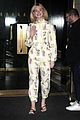 elle fanning sports pajama inspired outfit while promoting leap 06