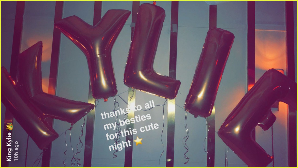 kylie jenners family throws her a surprise 20th birthday party 12