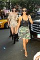kim kardashian kendall jenner go shopping at nyc thrift store 05