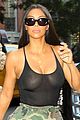 kim kardashian kendall jenner go shopping at nyc thrift store 06