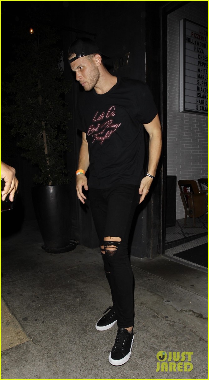 kendall jenner blake griffin hang at after party 02