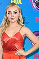 peyton list and colleen ballinger hit the teen choice awards 2017 blue carpet 06