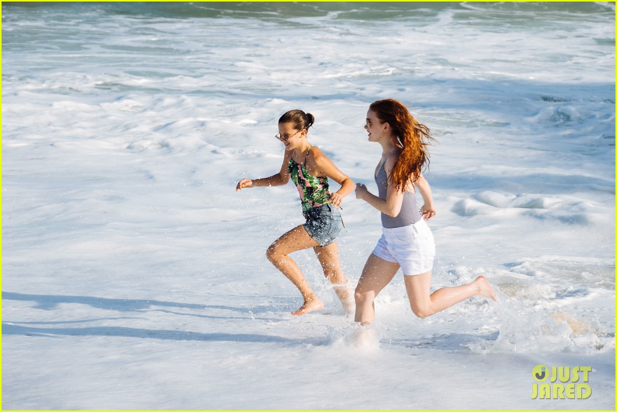 Millie Bobby Brown Takes Her 'Stranger Things' CoStar Sadie Sink to