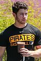 nick jonas shows his muscles after hitting the gym 04