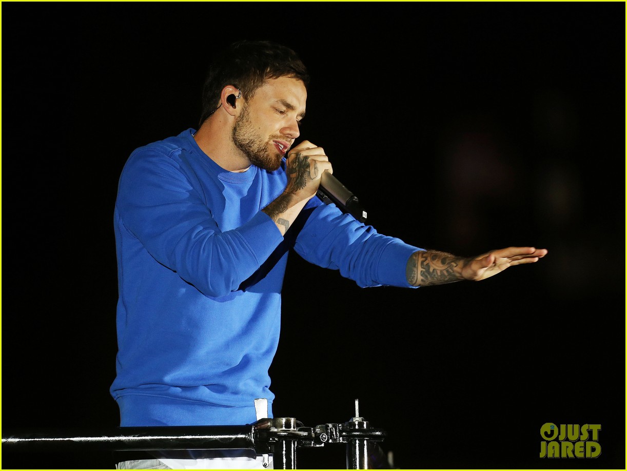 liam payne hits the stage to perform at voxi event in london 06