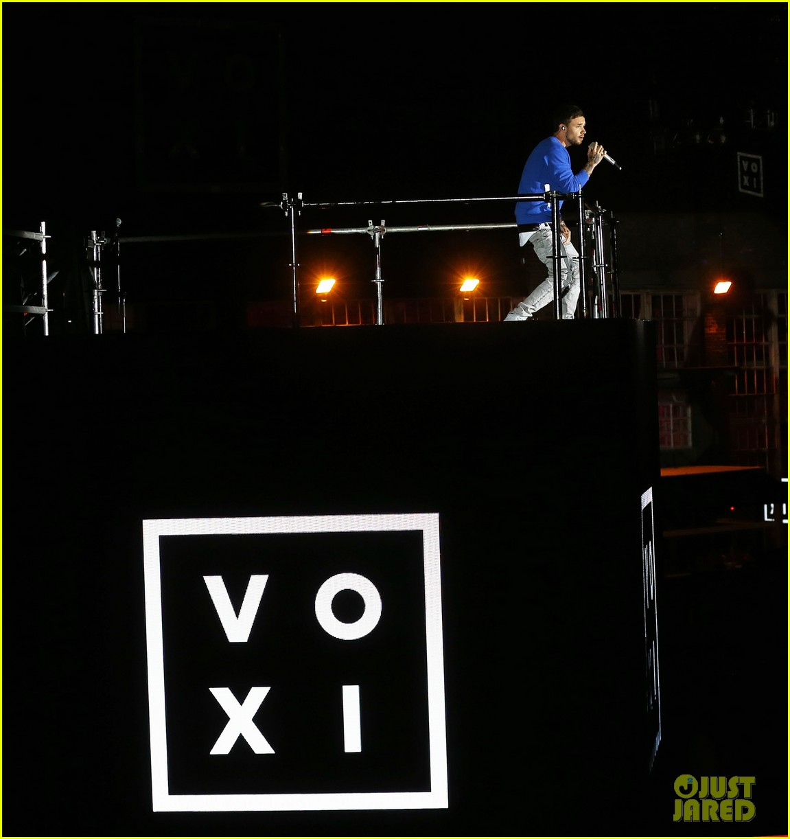 liam payne hits the stage to perform at voxi event in london 08