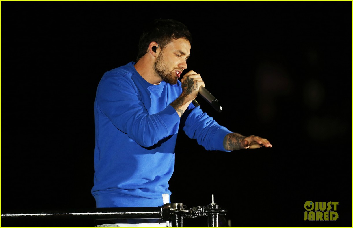 liam payne hits the stage to perform at voxi event in london 12